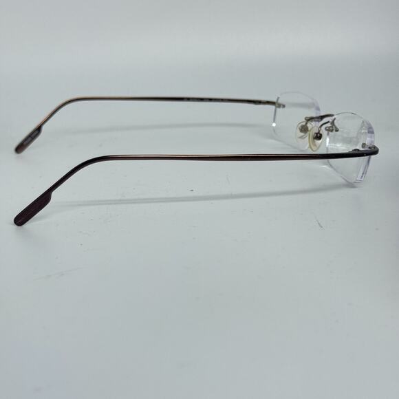 Nautica Eyeglasses Frames N7811 006 Titanium Brown Rimless 51-19-140 H17726‎ main image 5